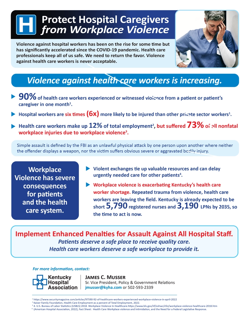 Protect Hospital Caregivers from Workplace Violence