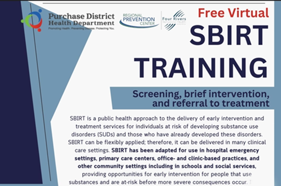 SBIRT Training Webinar