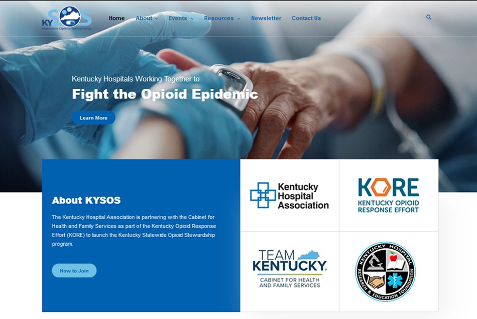 KYSOS website - new homepage