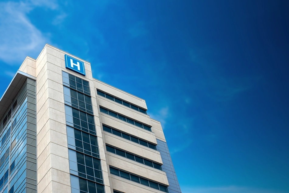 Photo of hospital building