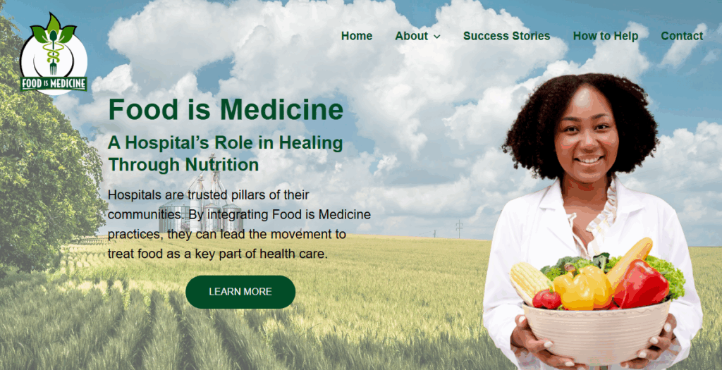 Food is Medicine website