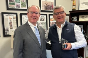 Kentucky State Senator Robby Mills was honored with the KHA Legislative Hero Award