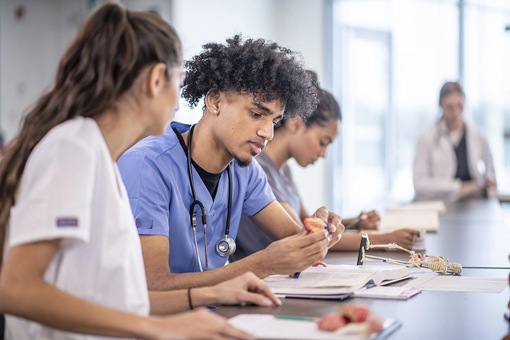 Photo of health care workers